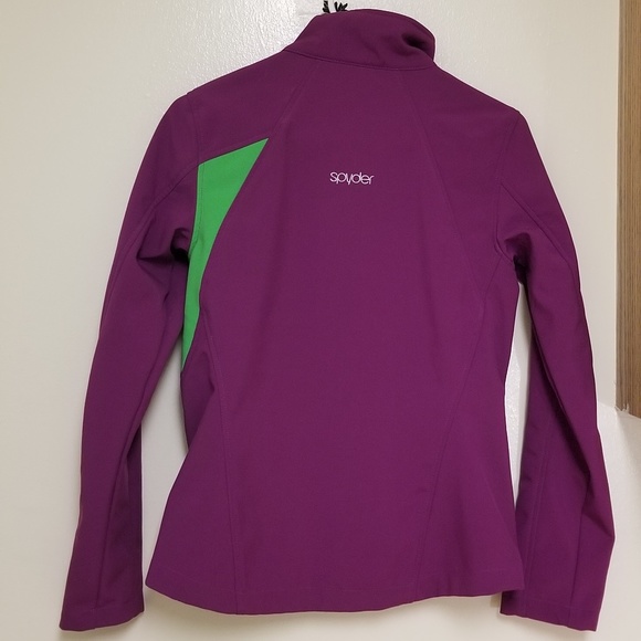 Spyder Women's Jacket Purple Size S - Picture 2 of 6
